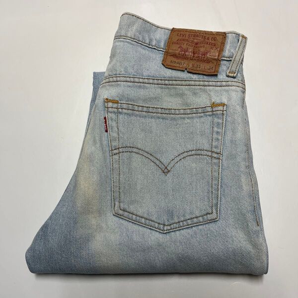 90s フィリピン製 Levi’s リーバイス 515-0217 デニムパンツ ジーンズ W31 L34