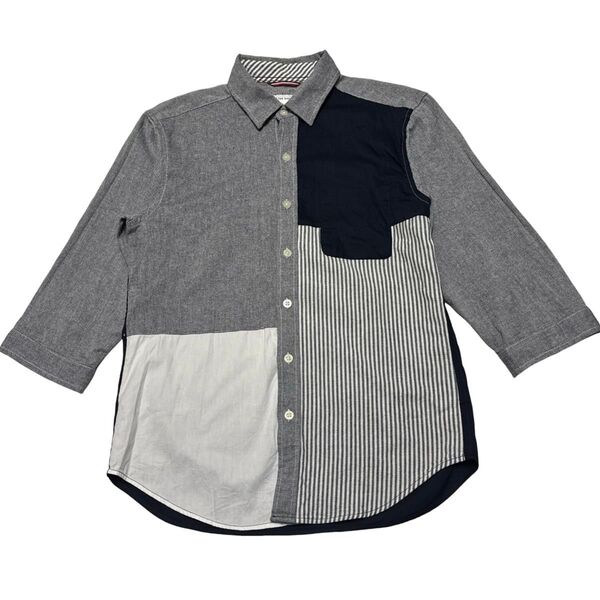 THE SHOP TK ザ ショップ ティーケー 七分袖シャツ S