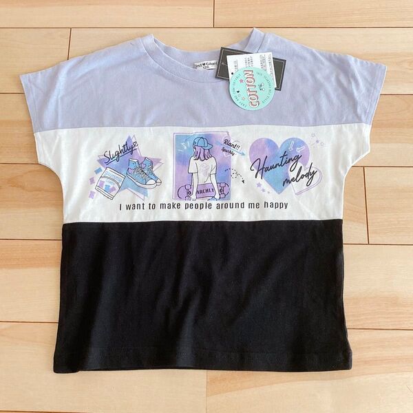 新品 未使用 未着用 タグ付き 半袖 Tシャツ 女の子 120 幼児 小学生 キッズ
