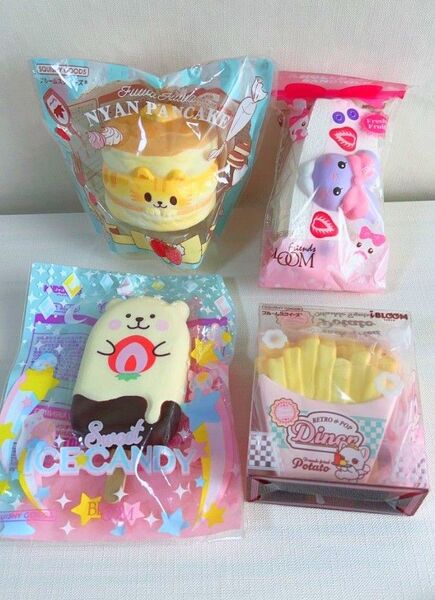 ブルーム スクイーズ セット まとめ売り BLOOM 食べ物系 squeeze