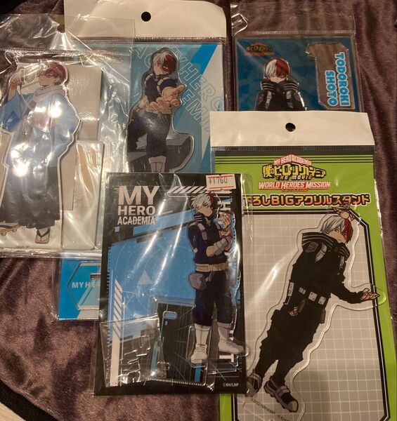ヒロアカ 轟 アクスタ ヒーローズミッション 正月 7期 タワレコカフェ アクリルスタンド 僕のヒーローアカデミア まとめ売り
