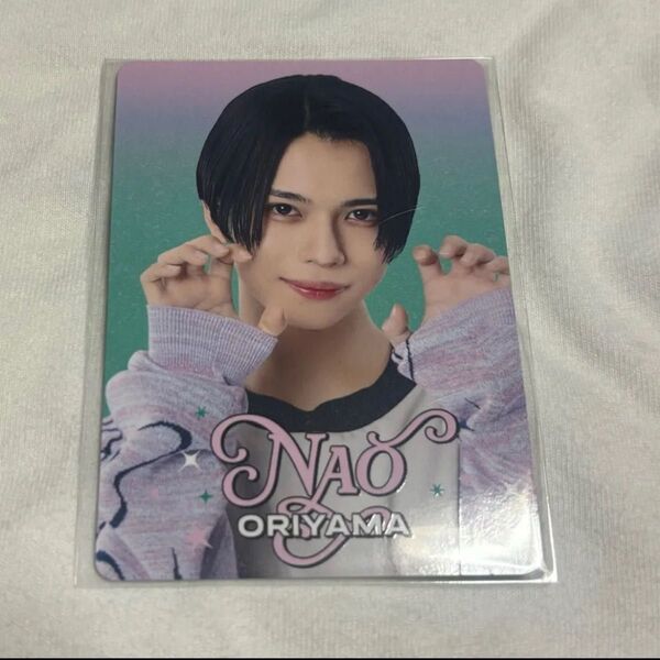 ジュニア プロフィールカード 織山尚大