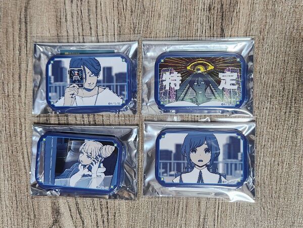 都市伝説解体センター ポップアップショップ 缶バッジ 4種セット