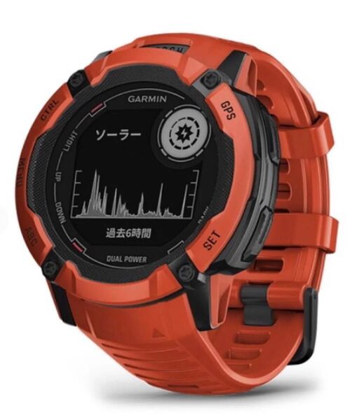 展示品 保証あり GARMIN INSTINCT 2X DUAL POWER スマートウォッチ ガーミン