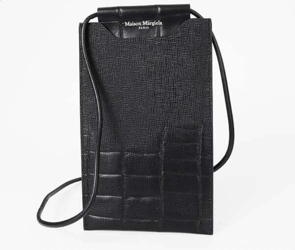新品 メゾン マルジェラ ショルダーバッグ Maison Margiela 型押し スマホショルダーSA2VZ0001