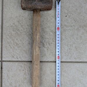 昭和レトロ ハンマー かなづち 石頭ハンマー 石頭ハンマー 石材工具
