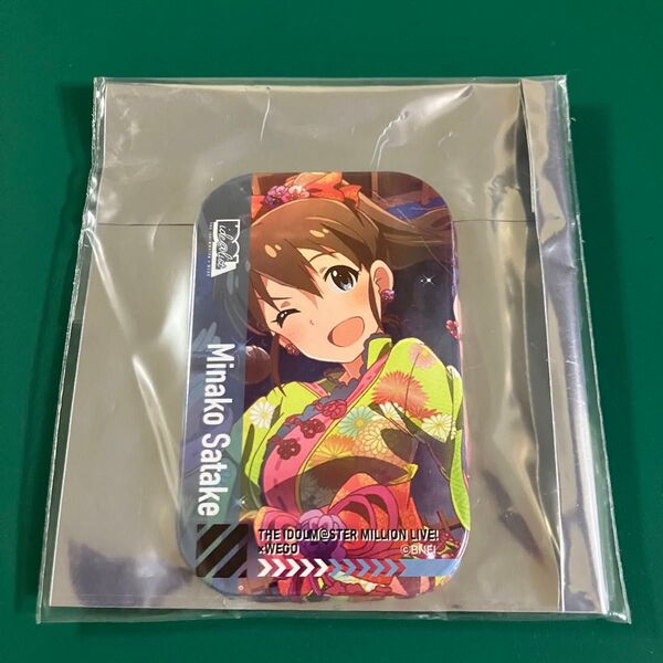 アイドルマスターミリオンライブ WEGO 缶バッジ 佐竹美奈子 ノーマル 1点