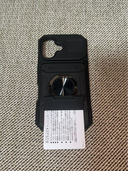 【カード収納&スタンド】 iPhone16ケース