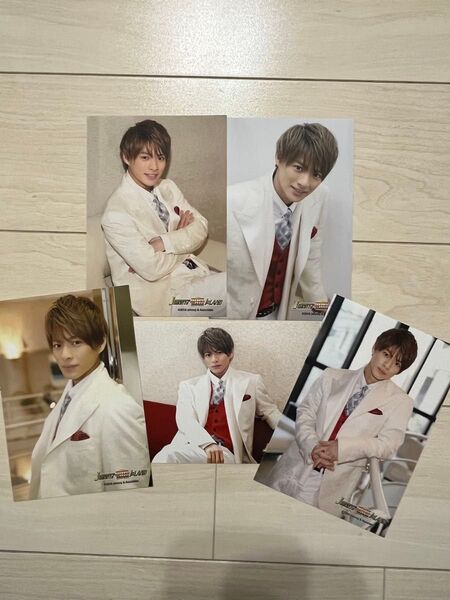 ジャニーズアイランド 平野紫耀 公式写真 5枚組