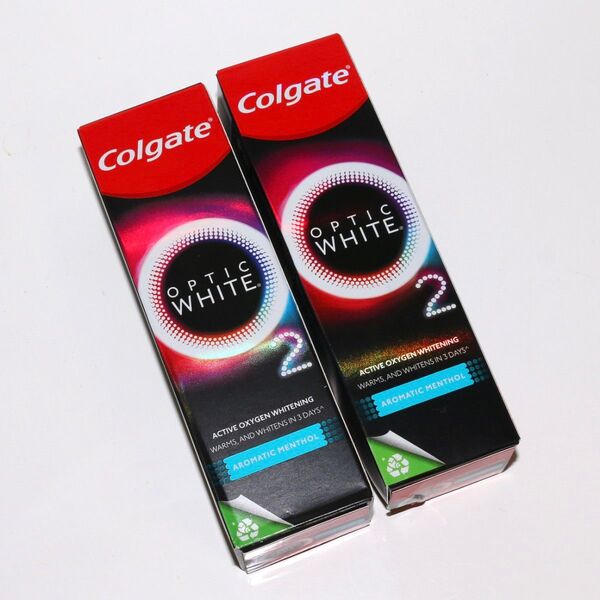Colgate コルゲート オプティックホワイト 〈メントール〉85g×2個セット
