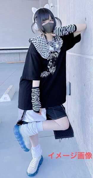 新品 ぬた。 Tシャツ のみ 黒 Sサイズ 半袖Tシャツ カットソー 悪魔界隈 サイバー サブカル あのちゃん好き ぬたの世界