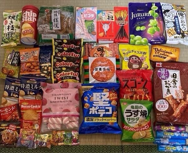 お菓子詰め合わせ チョコ クッキー 飴 煎餅 マシュマロ お菓子 ラムネ