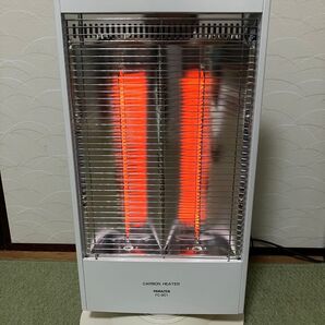 送料込♪美品!山善/遠赤外線ヒーター 首振りシーズヒーター 電気ストーブ♪