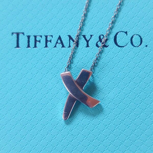 美品 Tiffany&Co. ティファニーアンドコー ネックレス グラフィティキス パロマピカソ シルバー925 ケース付き