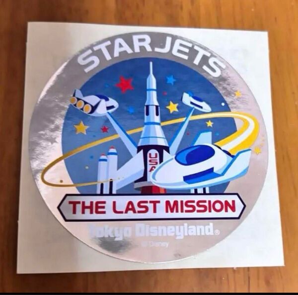 【レア!非売品】東京ディズニーランド STAR JETS ステッカー