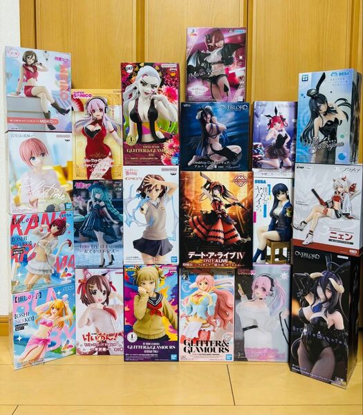 最新 美少女プライズフィギュアまとめ売り 初音ミク 喜多川海夢 青ブタ けいおん! 五等分の花嫁 時崎狂三 すーぱーそに子