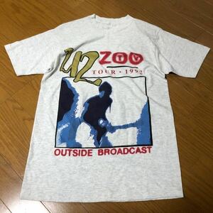 90s U2 band T-shirt ZOO TV Tour T-shirt Tour TEE Vintage USA made L