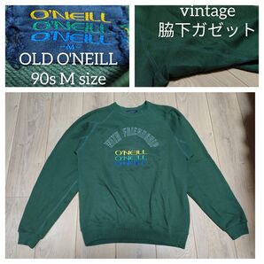 オールド オニール M OLD O'NEILL スウェット トレーナー コットン トップス ビンテージ vintage カーキ