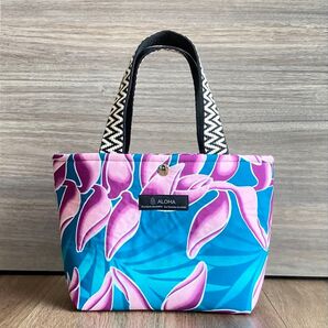 ハンドメイド☆ トートバッグ ハワイアンファブリック 37