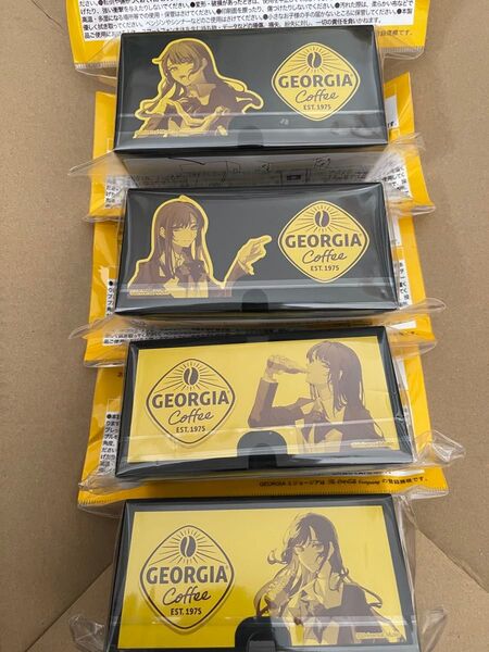 【新品未開封】ADO スマホスタンド&スピーカー 全4種セット ジョージア コカコーラ ADO コラボ