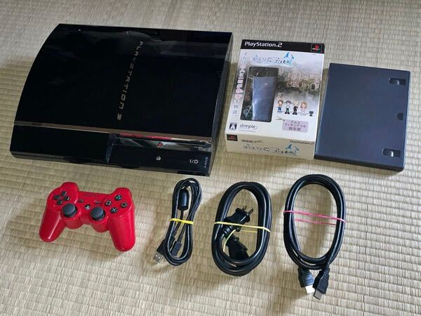 貴重な未分解の動作品です★お早めにどうぞ★プレイステーション3 PS3「CECHA00」60GB 一式★レアな日本製です!