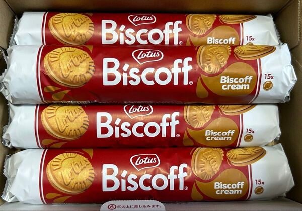 ロータス ビスコフクリームサンド 150g 4袋セット ベルギー ビスケット クッキー クリームサンド