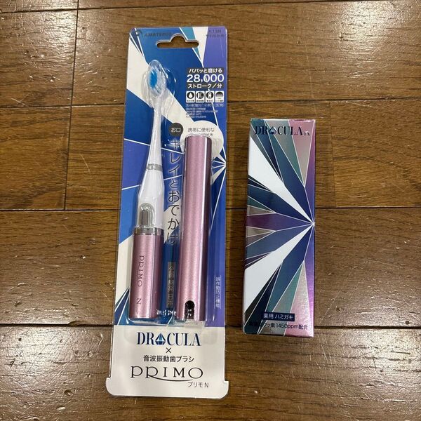 DR cula 薬用ホワイトニングジェルEX&電池式音波振動 歯ブラシ