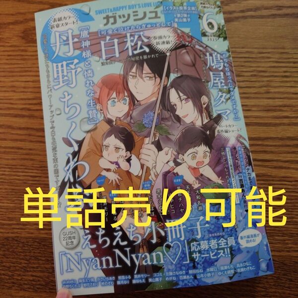 単話売り可能☆GUSH ガッシュ/2025年6月号/一部切り取りあり☆