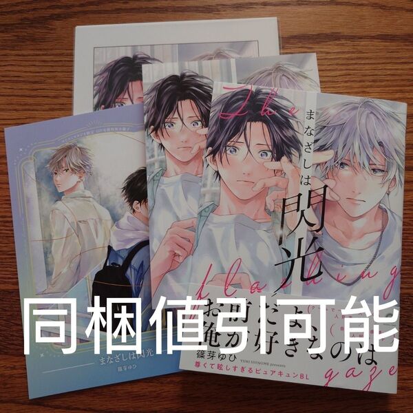 極美品☆まなざしは閃光/篠芽ゆひ/BL 漫画/コミコミ有償特典小冊子 リーフレット ペーパー☆クーポン相談可能