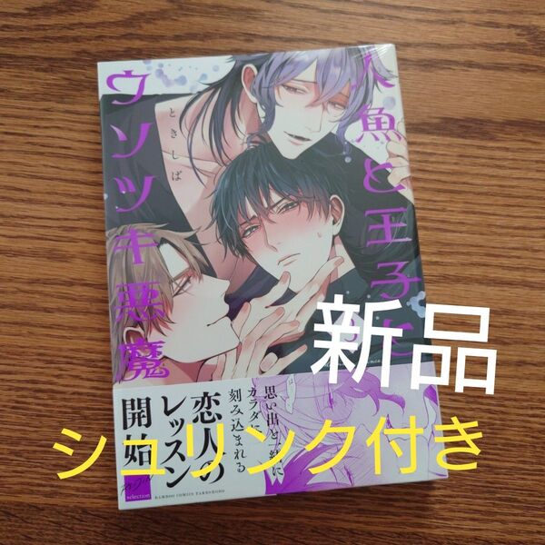 新品☆人魚と王子とウソツキ悪魔 3/ときしば/BL 漫画/初版本☆