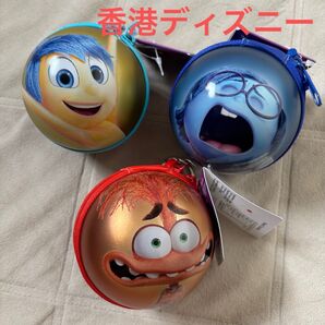 【香港ディズニー】インサイドヘッド2 ボール型キーホルダー