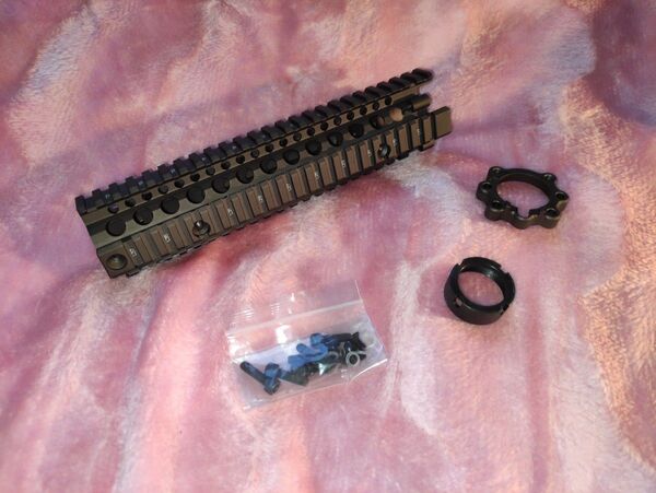 【取り外し品】GHK mk18 mod1 RISⅡ ハンドガード 9.5インチ ダニエルディフェンス正規ライセンス
