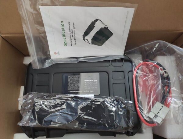 SJY LiFePO4バッテリー 12V 100Ah 充電器付