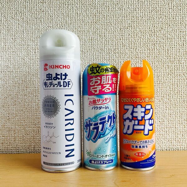 虫よけスプレー 3本セット