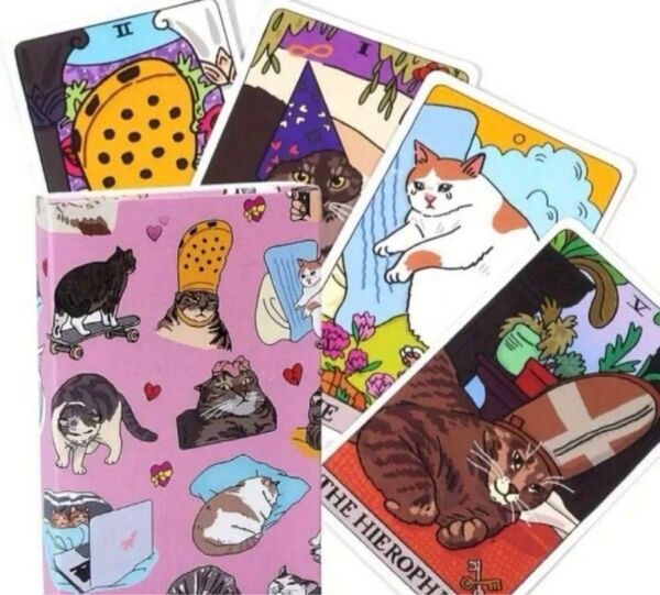Cat Meme Tarot タロット 占い 開運 ネコ