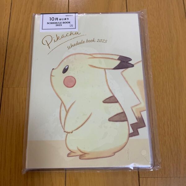 ポケットモンスター B6 マンスリーダイアリー 2025年 手帳 ピカチュウ