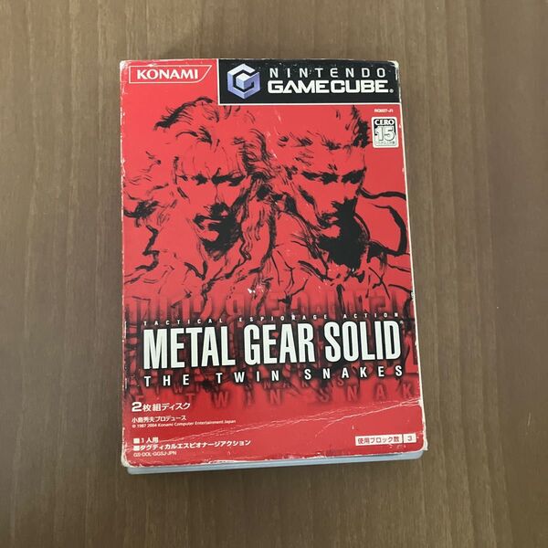 【GC】 メタルギアソリッド ザ・ツインスネークス