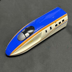 【中古】新幹線 かがやき お弁当箱 空き箱 プラスチックケース 小物入れなどに。駅弁容器 飾りにも。