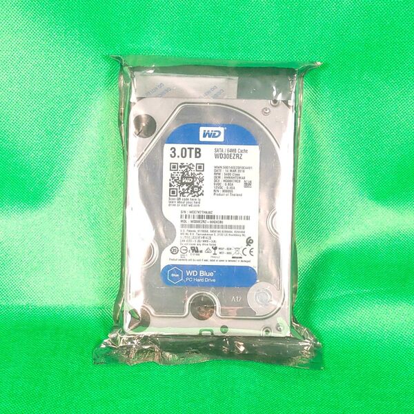 新品 未使用 未開封 3.5インチ 3.0TB Western Digital WD30EZRZ ハードディスク SATA HDD