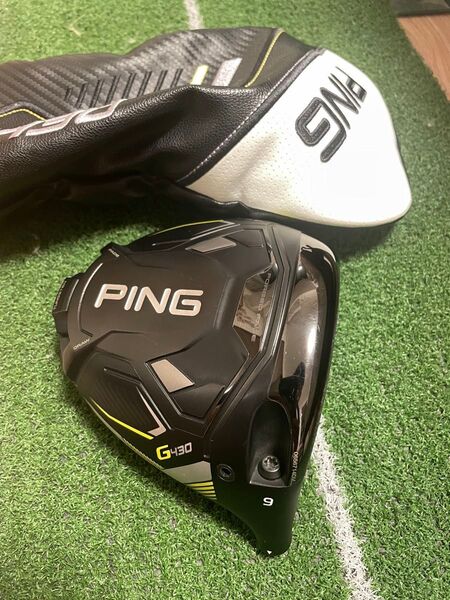 PING G430 ドライバーヘッドのみ 9度 ヘッドカバー付き