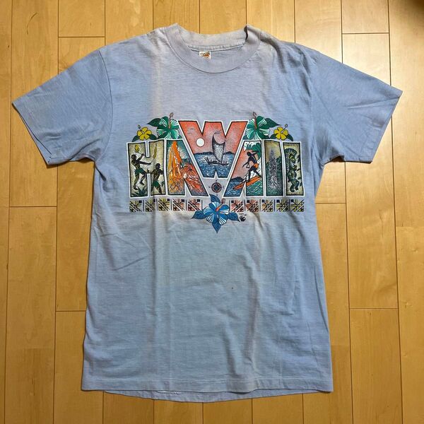 70's〜HANES "HAWAII" SOUVENIR T-SHIRT