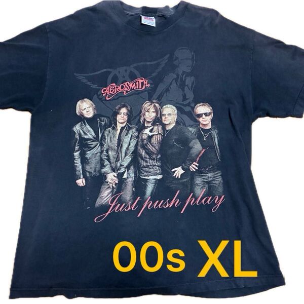 Vintage Aerosmith Just Push Play World Tour 2001 エアロスミス 空山基 XL