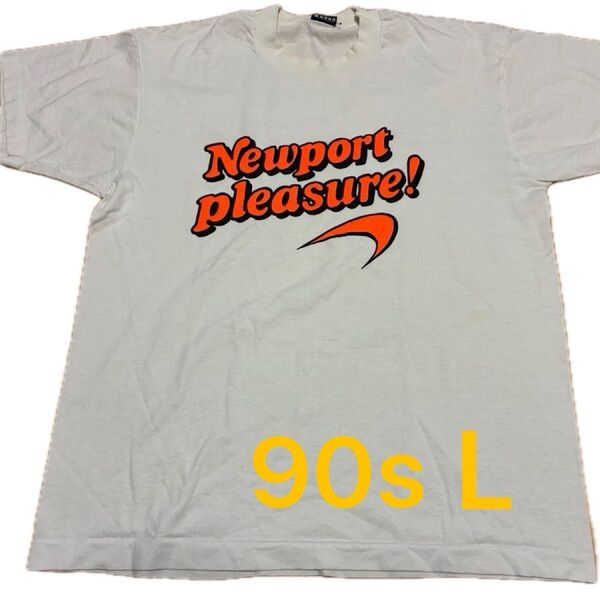 Vintage ニューポート 企業T Newport Pleasure! 90s L