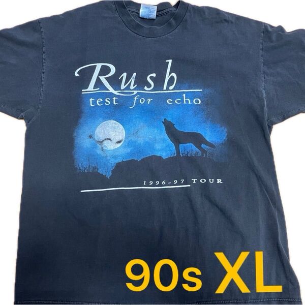 Vintage RUSH ラッシュ Test for Echo 97-‘97 Tour 90s XL