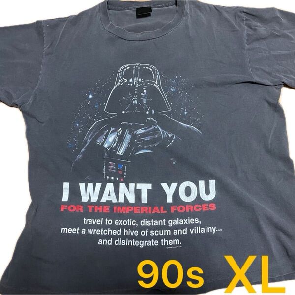vintage star wars darth vader スターウォーズ ダースベイダー 90s XL