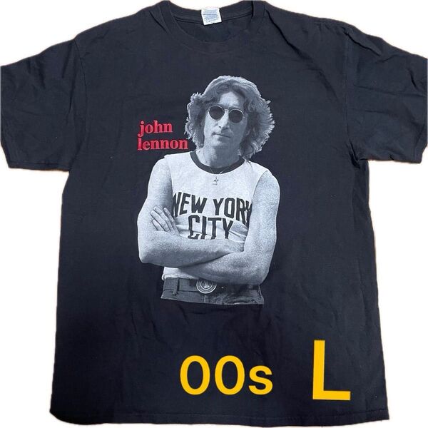 Vintage JOHN LENNON IMAGINE ジョンレノン イマジン Y2K L