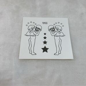 No.168 天使 ガイコツ 悪魔 消える リアルタトゥー マジックタトゥー