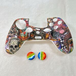 PS4 プレイステーション4 対応用 コントローラー シリコン カバー