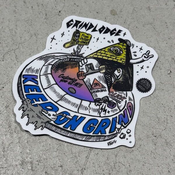 【FIELDSTYLE JAPAN 2025】★GRINDLODGE グラインドロッヂ ステッカー フィールドスタイル 正規品②