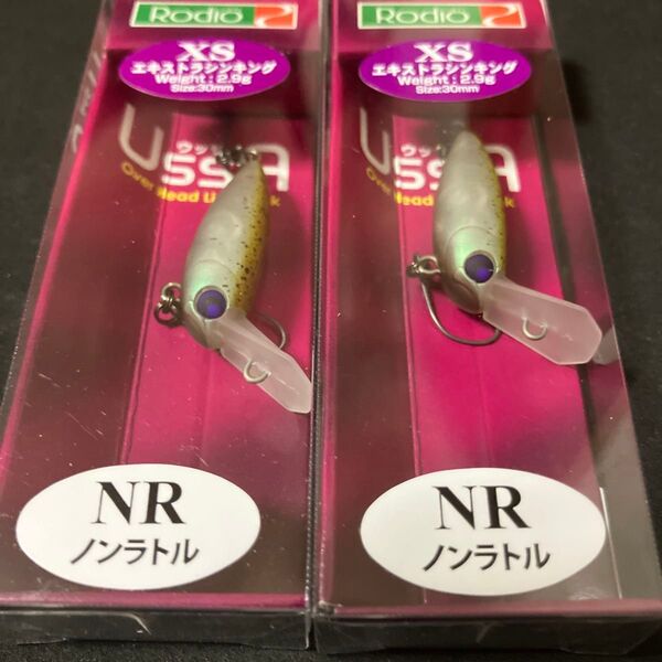 RODIO CRAFT ロデオクラフト USSA ウッサ XS ノンラトル #21 RCポテトヘッド 2個セット